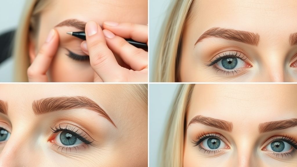Étapes essentielles du microblading naturel
